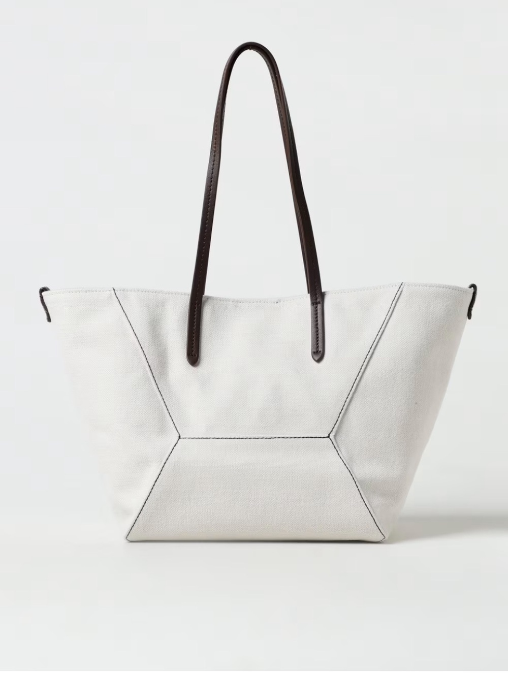 Brunello Cucinelli Canvas Shopping Tote